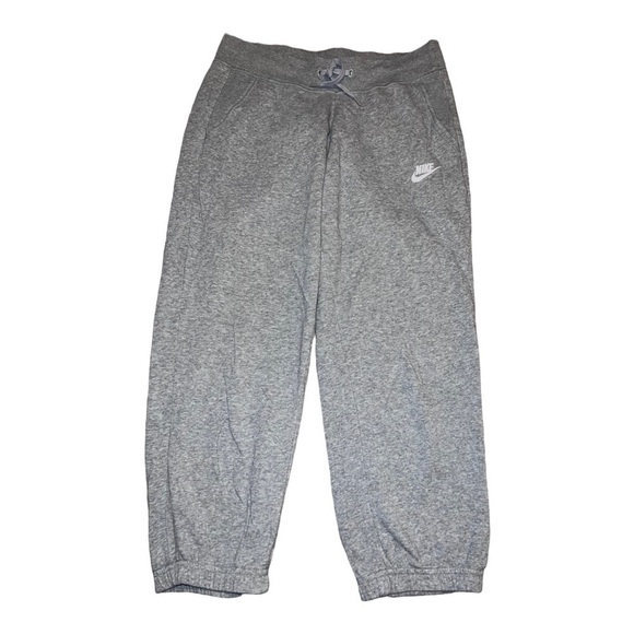 Nike Pants - NIKE Womens Gray Cropped sweatpants 803646-063 Sz S